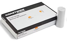 23 GALLON, 0.8 MIL, CLEAR, 28" X 45", LOW DENSITY, COASTWIDE PROFESSIONAL, 250/CT THUMBNAIL