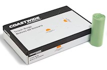 40-45 GALLON, 0.8 MIL, GREEN, 40" X 46", LOW DENSITY, COASTWIDE PROFESSIONAL, 150/CT THUMBNAIL