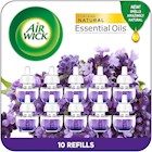 AIR FRESHENER, AIR WICK, ESSENTIAL OILS, REFILL, LAVENDAR & CHAMOMILE, 0.67 OZ., 10/PK THUMBNAIL