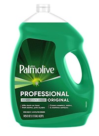 DISH SOAP, PALMOLIVE, PROFESSIONAL, LIQUID, ORIGINAL SCENT, 145 OZ, 4/CT MAIN