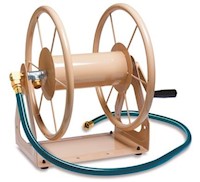 HOSE REEL, 200 FT, 3-IN-1, LIBERTY GARDEN MAIN