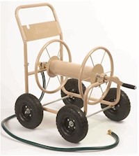HOSE CART, FOUR WHEEL, INDUSTRIAL, 300 FT MAIN