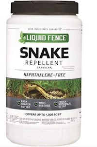 SNAKE REPELLENT, GRANULES, LIQUID FENCE, 2 LBS MAIN