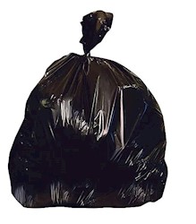 40-45 GALLON, 1.5 MIL, BLACK, 40" X 46", LOW DENSITY, HERITAGE, 125/CT LARGE
