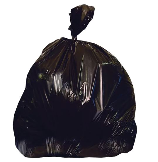 8-10 GALLON, 8 MIC, BLACK, 24" x 24", HIGH DENSITY, 1000/CS MAIN