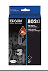 INK, CARTRIDGE, HIGH YIELD, EPSON T802XL, BLACK THUMBNAIL