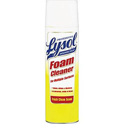 Cleaner, Lysol Brand Disinfectant Foam Cleaner 24 oz. Professional LARGE