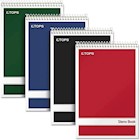 NOTEBOOKS, GREGG RULED, 6" X 9", ASSORTED COLORS, 80 SHEETS, 4/CT THUMBNAIL