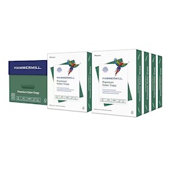 COPY PAPER, HAMMERMILL, 8.5" X 11", COLOR, 28 LBS, 100 BRIGHTNESS, 500 SHEETS/REAM, 8 REAMS/CT LARGE