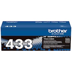 TONER, CARTRIDGE, HIGH YIELD, BROTHER TN-433, BLACK LARGE