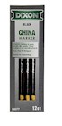 CHINA MARKERS, DIXON PHANO, BOLD TIP, BLACK, 12/CT THUMBNAIL