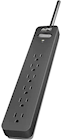 SURGE PROTECTOR, SURGEARREST ESSENTIAL, 6 OUTLET, 3' CORD, 540 JOULES PROTECTION THUMBNAIL