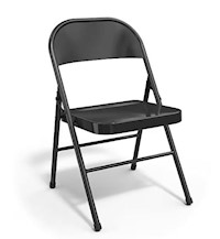 CHAIRS, BANQUET/RECEPTION, BLACK, 4/CT MAIN
