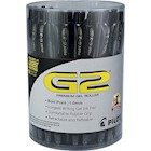 PENS, GEL, PILOT G2, RETRACTABLE, BOLD POINT, BLACK INK, 36/CT THUMBNAIL