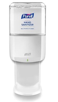 DISPENSER, HAND SANITIZER, PURELL ES8, AUTOMATIC, WALL MOUNTED, WHITE MAIN