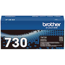 TONER, CARTRIDGE, STANDARD YIELD, BROTHER TN 730, BLACK LARGE