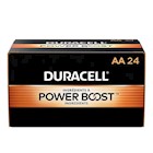 BATTERIES, AA, DURACELL, COPPERTOP, ALKALINE, 24/CT THUMBNAIL