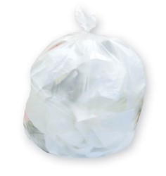 33 GALLON, 14 MIC, CLEAR, 33" X 40", HIGH DENSITY, HDPE, 250/CT LARGE