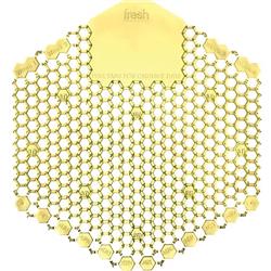 URINAL SCREEN, CITRUS, FRESH PRODUCTS, WAVE 3D, 10/BX LARGE