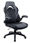 DESK CHAIR, GAMING CHAIR, STAPLES EMERGE VORTEX, BONDED, BLACK/GREY THUMBNAIL