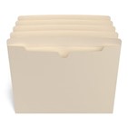 FILE JACKET, REINFORCED, LETTER SIZE, MANILA, 100/CT THUMBNAIL