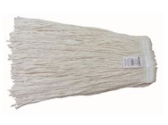 WET MOP HEAD, RENOWN, RAYON, CUT-END, 1" HEADBAND, WHITE, 24 OZ, 6/CT THUMBNAIL