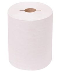 PAPER TOWELS, HARDWOUND, TORK, WHITE, 450 FT/ROLL, 12 ROLLS/CT LARGE