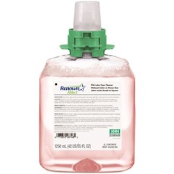 HAND SOAP, FOAMING, RENOWN, REFILL, 1250ML., CRANBERRY SCENT, 4/CT LARGE