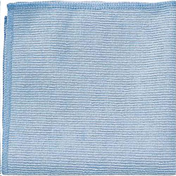 CLOTHS, MICROFIBER, 16" X 16", BLUE, 24/CT LARGE