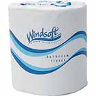 Bath Tissue, 2-Ply, White, Embossed, Individually Wrapped, 500 Sheets/RI, 48 Rolls/ Cs THUMBNAIL