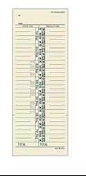 TIME CARDS, ADAMS, 200/CT LARGE