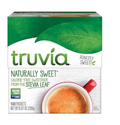 SWEETENER, TRUVIA NATURAL, STEVIA, 140/CT LARGE