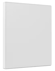 BINDERS, 3 RING, VIEW, STAPLES, 1/2", WHITE, 12/CT LARGE