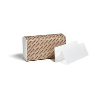 Multifold Towels, Brighton Professional™ , 1-Ply, White, 9.1" x 9.3", 16 Packs/Ct coastwide professional MAIN