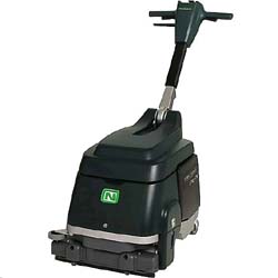 Auto Scrubber, 15" Nobles, Battery-Powered Walk-Behind, Speed Scrub, Nobles LARGE