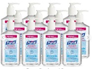 HAND SANITIZER, PURELL ADVANCED GEL, REFRESHING CLEAN SCENT, 12 OZ., 12/CARTON THUMBNAIL