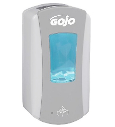 DISPENSER, GOJO, GRAY, 10 1/2"H x 5 3/4"Wx 3 5/16"D, 1200 ML LARGE
