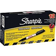 Fine Point Sharpie Permanent Markers Fine Point Black Ink 12/Pk  THUMBNAIL