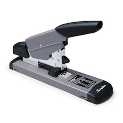 STAPLER, SWINGLINE, HEAVY DUTY, DESKTOP, 160 SHEET CAPACITY, BLACK/GREY LARGE
