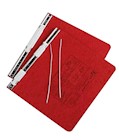 HANGING BINDER, RINGLESS, ACCO PRESSTEX, RED, 6" THUMBNAIL