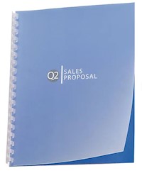 PRESENTATION COVERS, LETTER SIZE, FROST, GBC DESIGN-VIEW, 25/PK MAIN