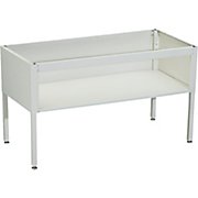 TABLE BASE & SHELF, MAIL ROOM, SAFCO E-Z SORT, GREY MAIN