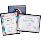 PICTURE FRAMES, PLASTIC, 8.5" X 11", BLACK, 3/CT THUMBNAIL