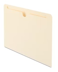FILE JACKETS, LETTER SIZE, STAPLES, MANILA, 100/CT MAIN