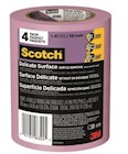 PAINTER'S TAPE, DELICATE SURFACE, 3M SCOTCH, PURPLE, 1.41" X 60 YDS THUMBNAIL