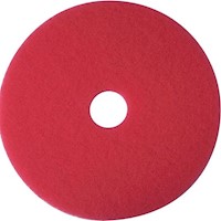 20", RED, BUFFING FLOOR PADS, 3M, 5/CT MAIN