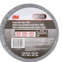 DUCT TAPE, SILVER, 3M 1.88 IN. X 50 YDS MAIN