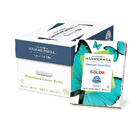 PAPER, PREMIUM LASER PRINT, BRIGHT WHITE, 8.5" x 11", 5000/CASE LARGE