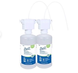 FOAMING SOAP REFILLS, SCOTT ESSENTIAL, UNSCENTED, UNDER-COUNTER MOUNT, 50.7 OZ, 2/CS LARGE