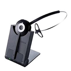 HEADSET, PHONE, JABRA PRO 920, WIRELESS, OVER THE HEAD, BLACK LARGE